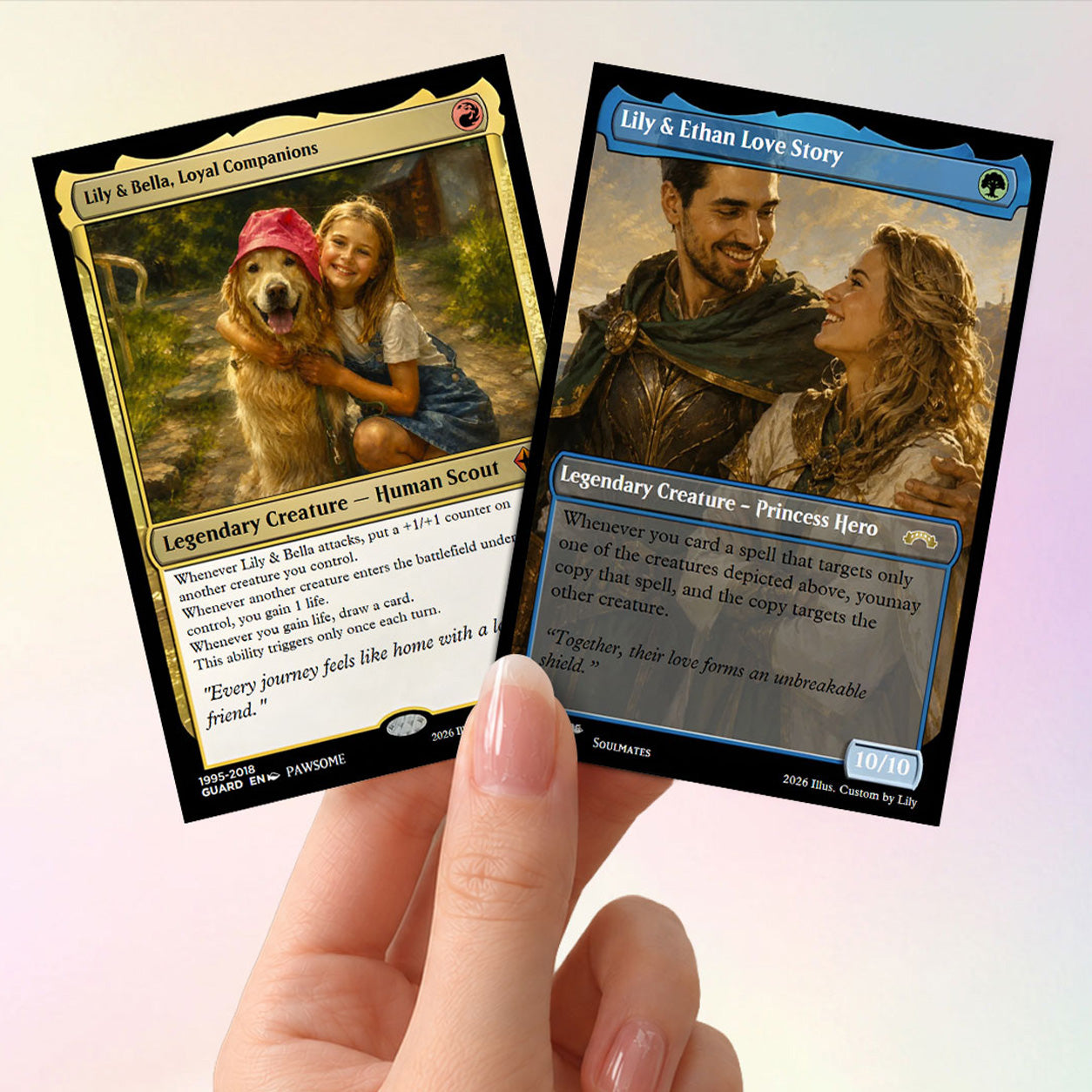 Personalized MTG Trading Card